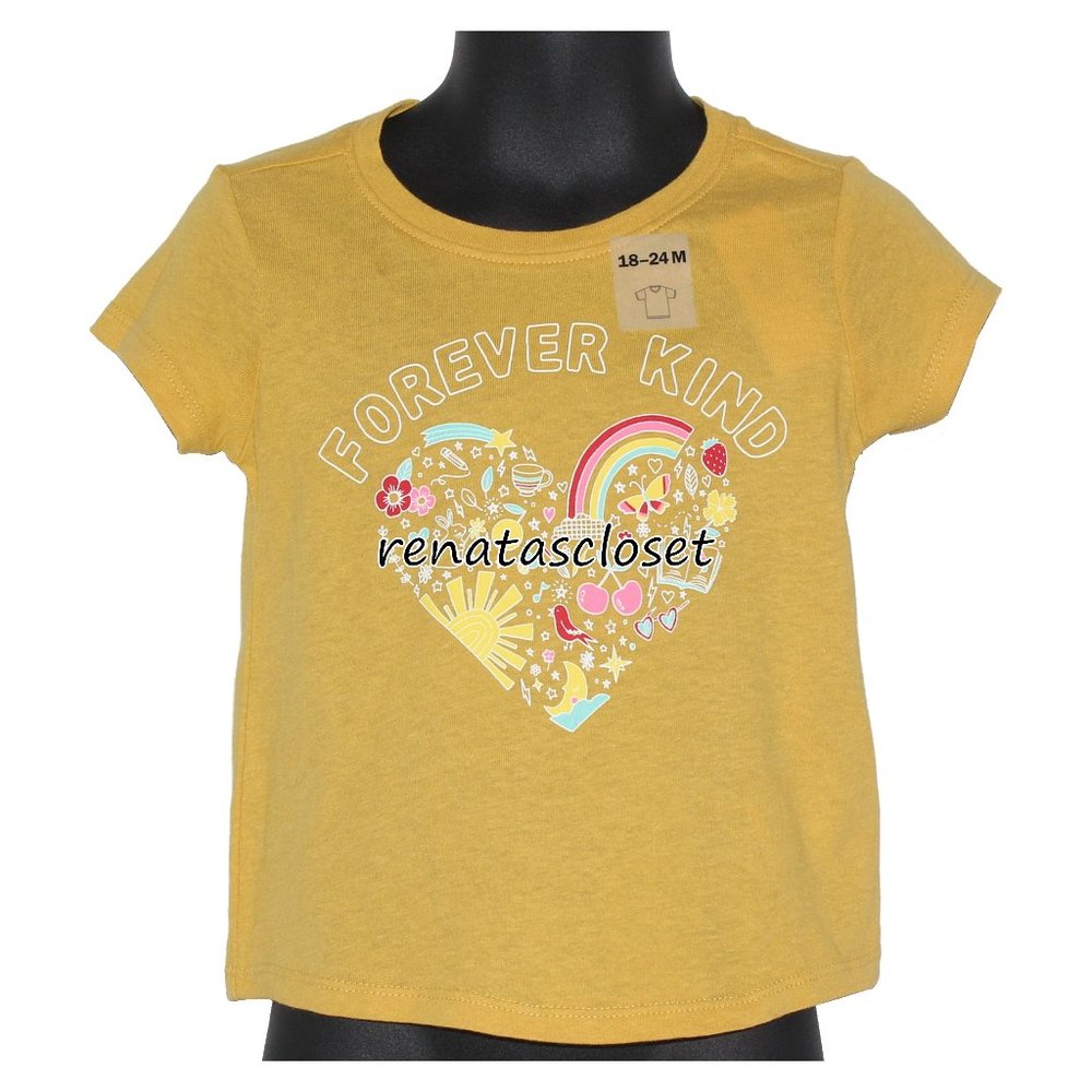 Old Navy Baby Girls’ “Forever Kind” Graphic SS T-Shirt NWT